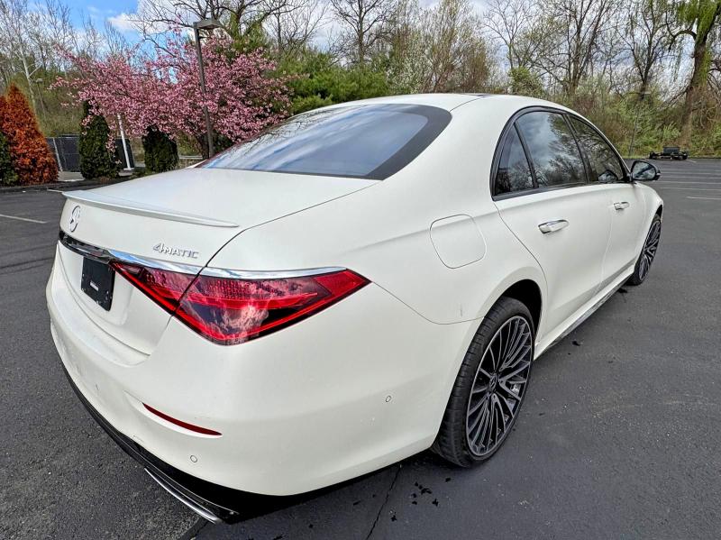 2023 Mercedes-benz S class VIN W1K6G7GB7PA182621 COPART salvage auction — MINOR DENT/SCRATCHES, Wv - Certificate Of Title, sold $51,000 on 2026-07-27 (photo 3)