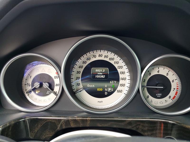 2014 Mercedes-benz E-klasse VIN WDDHF5KB0EA974694 COPART salvage auction — FRONT END, Salvage Title, sold $2,950 on 2026-07-13 (photo 9)