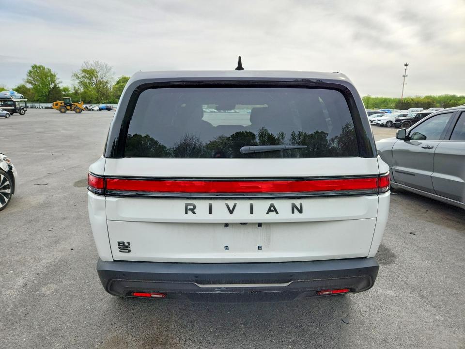 2025 Rivian R1s VIN 7PDSGBBA2SN055358 COPART salvage auction — FRONT END, Nj - Cert Of Title-Salvage, sold $28,250 on 2026-07-30 (photo 6)