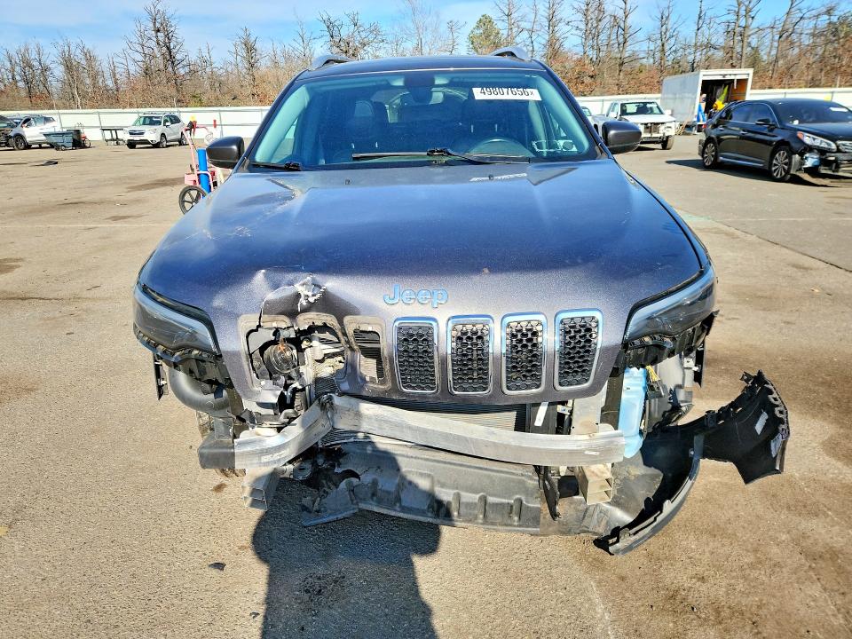 2019 Jeep Cherokee VIN 1C4PJMDX7KD491043 COPART salvage auction — FRONT END, Salvage Title, sold $3,000 on 2026-08-03 (photo 5)