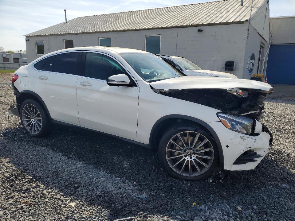 2019 Mercedes-benz Glc class VIN WDC0J4KB6KF617254 COPART salvage auction — FRONT END, Pa - Certificate Of Salvage, sold $8,100 on 2026-07-02 (photo 4)