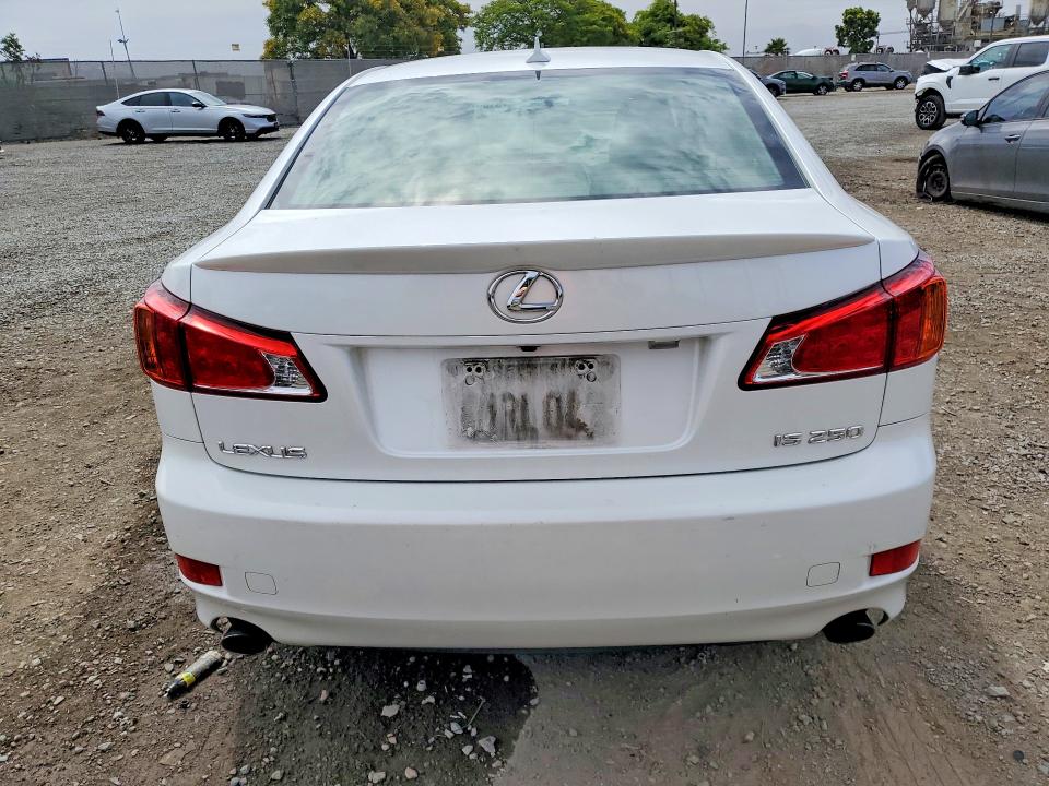 2010 Lexus Is 250 VIN JTHBF5C22A5124792 COPART salvage auction — FRONT END, Ca - Salvage Certificate, sold $800 on 2026-07-02 (photo 6)