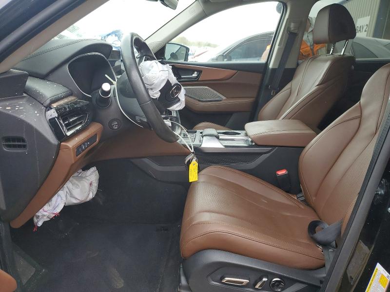 2024 Acura Mdx VIN 5J8YE1H41RL023656 COPART salvage auction — FRONT END, Il - Salvage Certificate, sold $9,100 on 2026-07-02 (photo 7)