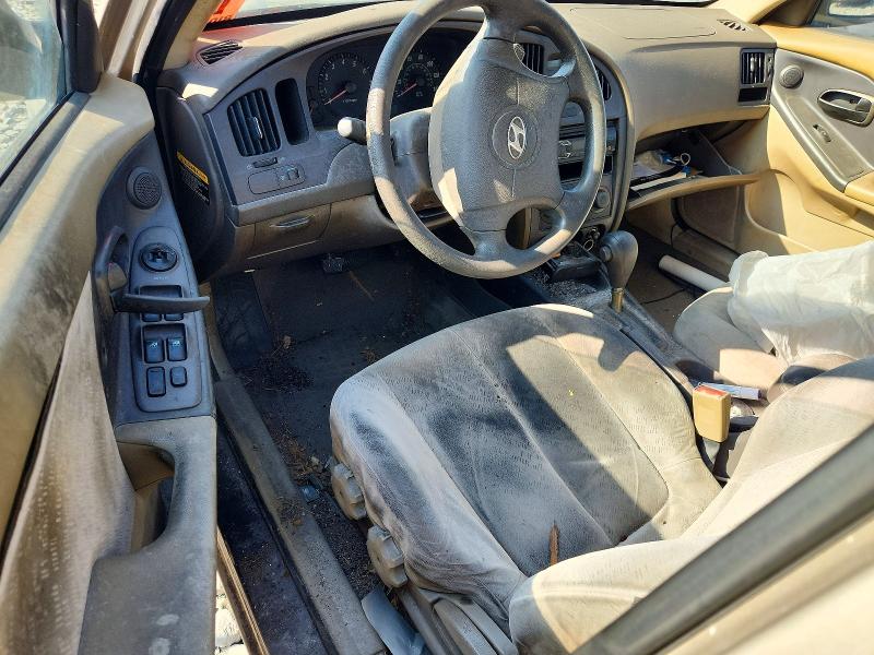 2006 Hyundai Elantra VIN KMHDN46D76U261353 COPART salvage auction — NORMAL WEAR, Pa - Cert Of Title, sold $225 on 2026-07-29 (photo 8)