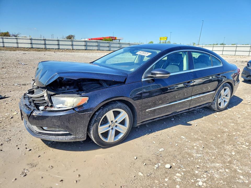 2014 Volkswagen Passat cc VIN WVWBP7AN9EE520246 COPART salvage auction — FRONT END, Il - Salvage Certificate, sold $775 on 2026-07-13 (photo 1)