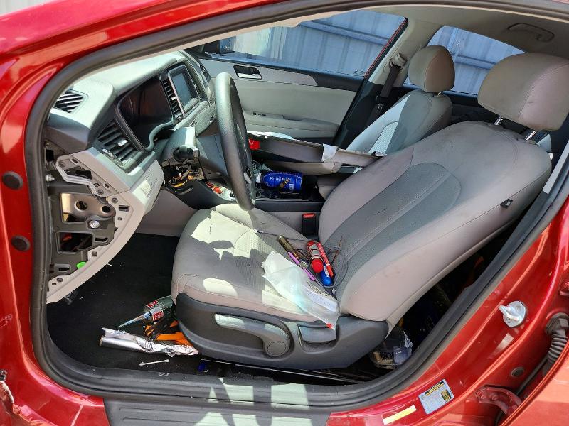 2019 Hyundai Sonata VIN 5NPE24AF3KH792872 COPART salvage auction — VANDALISM, NV - SALVAGE TITLE, sold $900 on 2026-07-09 (photo 7)