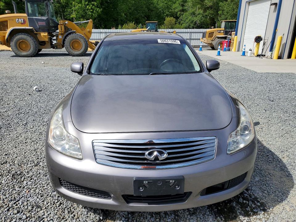 2008 Infiniti G35 VIN JNKBV61F08M259641 COPART salvage auction — SIDE, Nc - Salvage Certificate Of Title, sold $1,150 on 2026-07-02 (photo 5)