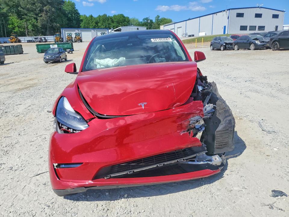 2023 Tesla Model y VIN 7SAYGDEE8PF708053 COPART salvage auction — FRONT END, Ga - Cert Of Title-Salvage, sold $8,000 on 2026-07-15 (photo 5)