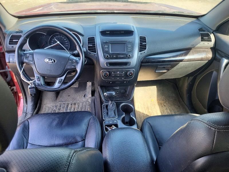2015 Kia Sorento VIN 5XYKTCA68FG595672 COPART salvage auction — FRONT END, Ns - Cert Of Registration, sold $400 on 2026-07-16 (photo 8)