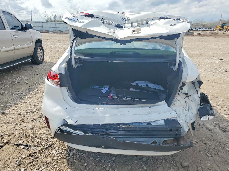 2022 Toyota Corolla VIN 5YFEPMAE2NP352853 COPART salvage auction — REAR END, Id - Salvage Certificate Of Title, sold $3,900 on 2026-07-31 (photo 6)