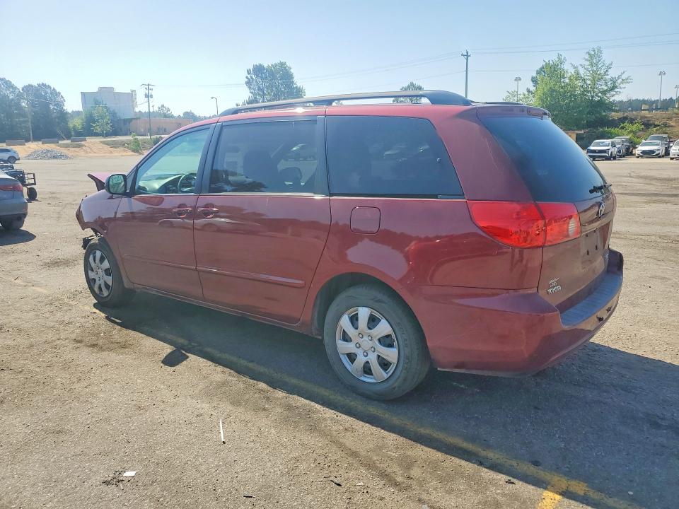 2010 Toyota Sienna VIN 5TDKK4CC7AS327154 COPART salvage auction — FRONT END, Sc - Cert Of Title-Salvage, sold $900 on 2026-07-06 (photo 2)