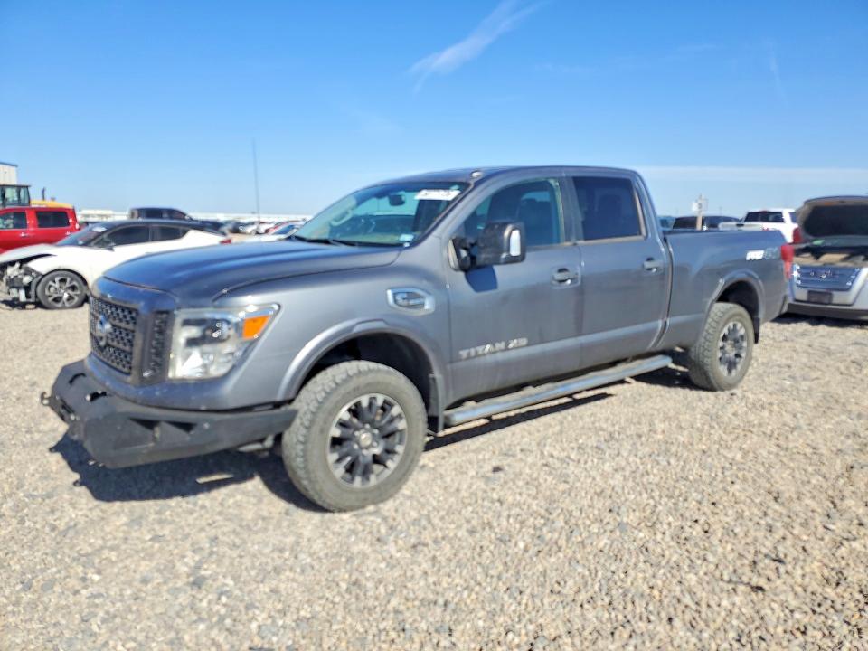 2019 Nissan TITAN VIN 1N6BA1F4XKN520926 COPART salvage auction — HAIL, Tx - Certificate Of Title, sold $12,100 on 2026-07-14 (photo 1)