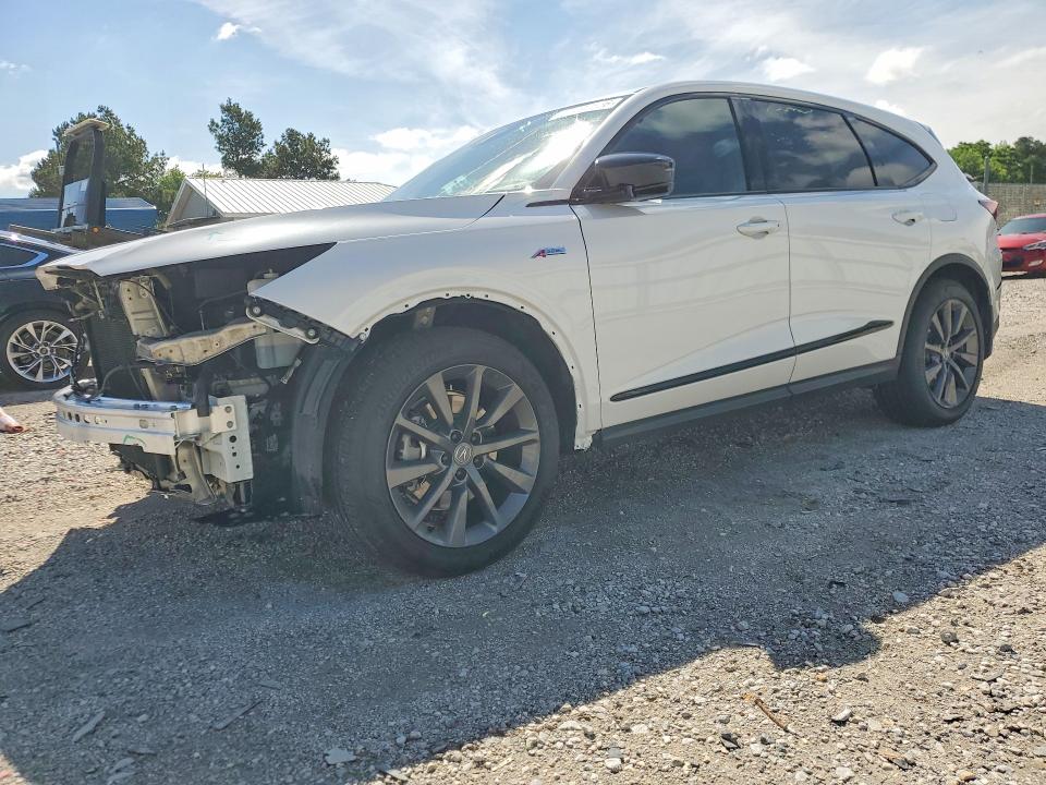 2025 Acura Mdx VIN 5J8YE1H09SL031622 COPART salvage auction — FRONT END, Ar - Cert Of Title-Salvage, sold $80 on 2026-07-22 (photo 1)
