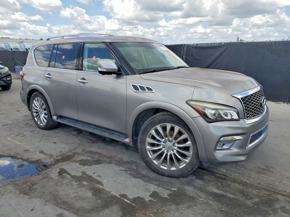 2017 Infiniti Qx80 VIN JN8AZ2NE2H9154554 COPART salvage auction — MINOR DENT/SCRATCHES, Fl - Certificate Of Title, sold $4,750 on 2026-07-21 (photo 4)