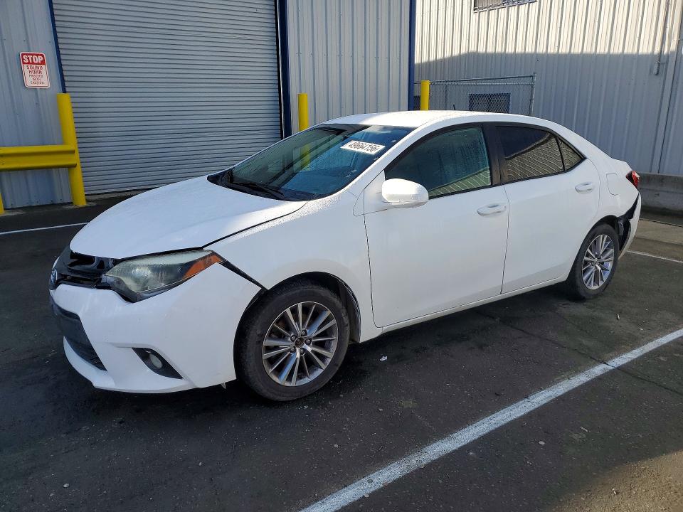 2014 Toyota Corolla VIN 5YFBURHE2EP069500 COPART salvage auction — REAR END, Ca - Salvage Certificate, sold $2,500 on 2026-07-10 (photo 1)
