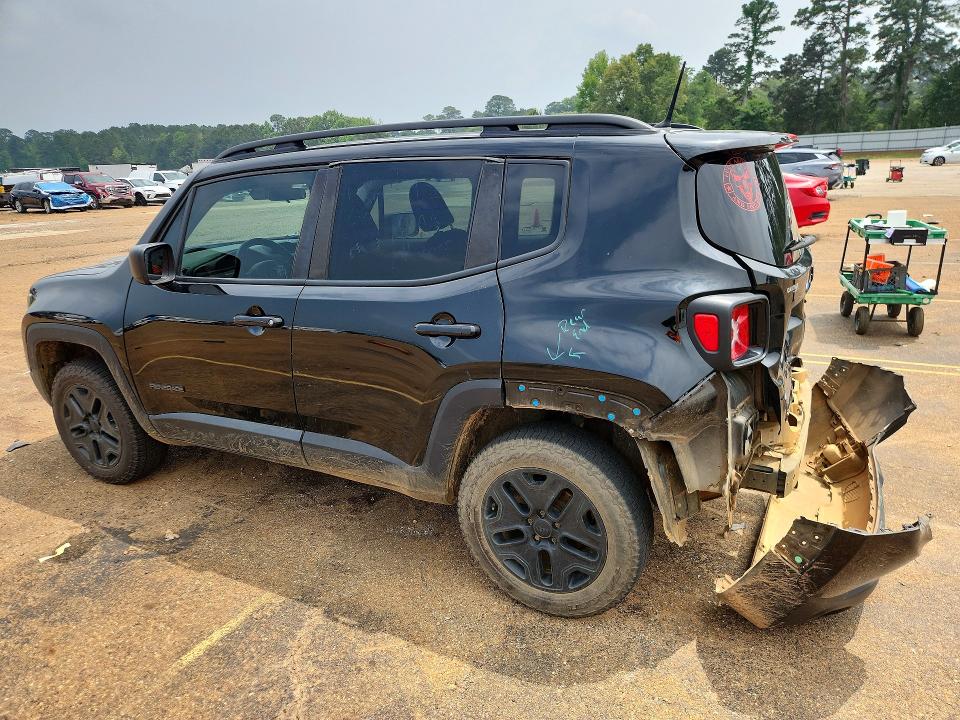2020 Jeep Renegade VIN ZACNJBAB3LPL08175 COPART salvage auction — REAR END, Tx - Salvage Vehicle Title, sold $1,450 on 2026-07-20 (photo 2)