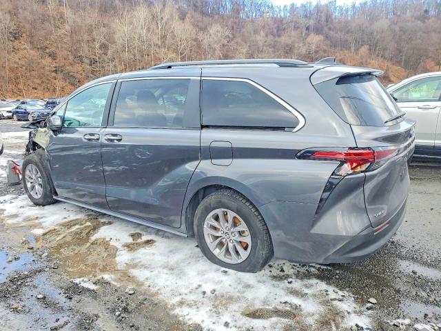 2025 Toyota Sienna VIN 5TDYRKEC6SS242010 COPART salvage auction — FRONT END, Fl - Certificate Of Destruction, sold $14,800 on 2026-07-10 (photo 2)