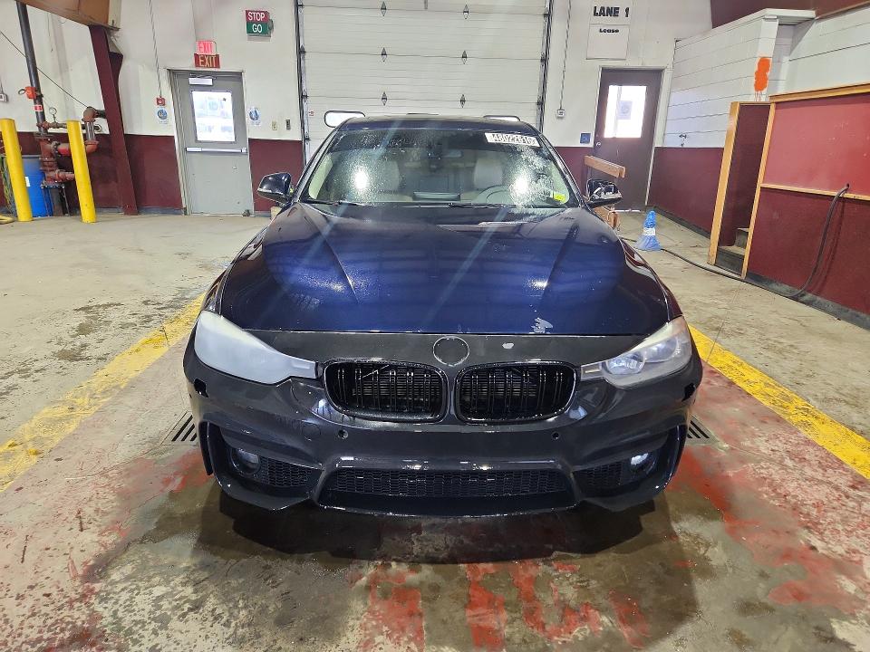 2015 BMW 3 series VIN WBA3B5G53FNS17718 COPART salvage auction — MECHANICAL, In - Certificate Of Title, sold $325 on 2026-07-16 (photo 5)