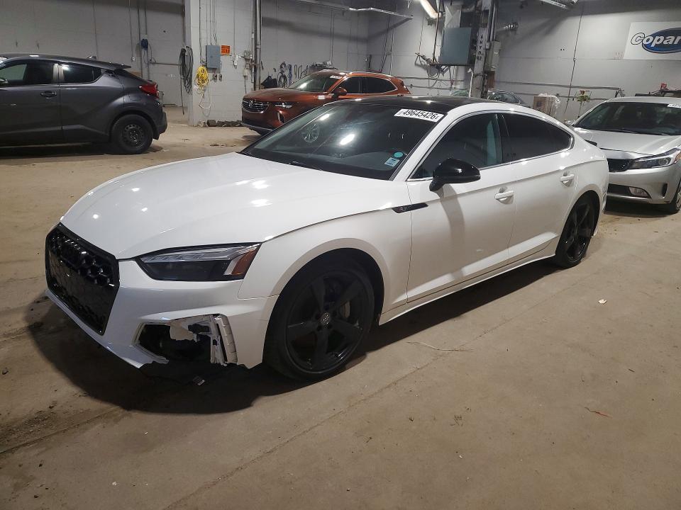 2020 Audi A5 VIN WAUFNCF58LA008052 — COPART salvage auction photo