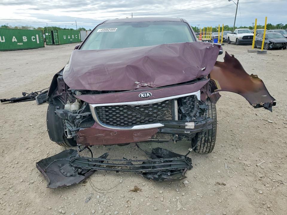 2017 Kia SEDONA VIN KNDMB5C18H6333388 COPART salvage auction — FRONT END, Salvage Title, sold $150 on 2026-07-28 (photo 5)
