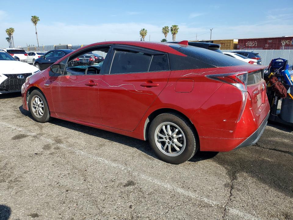 2016 Toyota Prius VIN JTDKARFU5G3513676 COPART salvage auction — VANDALISM, Ca - Salvage Certificate, sold $1,950 on 2026-07-14 (photo 2)