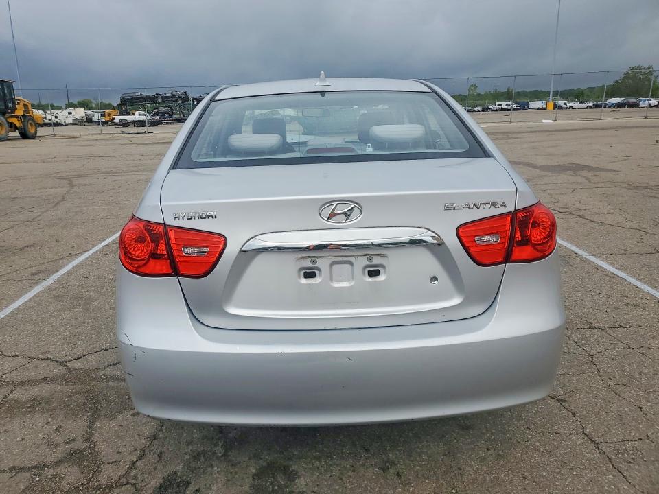 2010 Hyundai Elantra VIN KMHDU4AD0AU865779 COPART salvage auction — FRONT END, OH - CERT OF TITLE-SALVAGE, sold $300 on 2026-07-10 (photo 6)