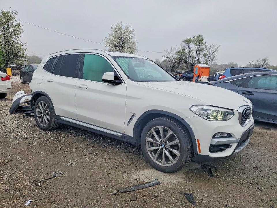 2019 BMW X3 VIN 5UXTR9C50KLR10584 COPART salvage auction — REAR END, Md - Cert Of Salvage > 75% Damage, sold $5,800 on 2026-07-30 (photo 4)