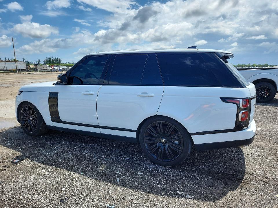 2019 Land rover RANGE ROVER VIN SALGS2RE9KA554047 COPART salvage auction — MINOR DENT/SCRATCHES, Fl - Certificate Of Title, sold $20,300 on 2026-07-28 (photo 2)