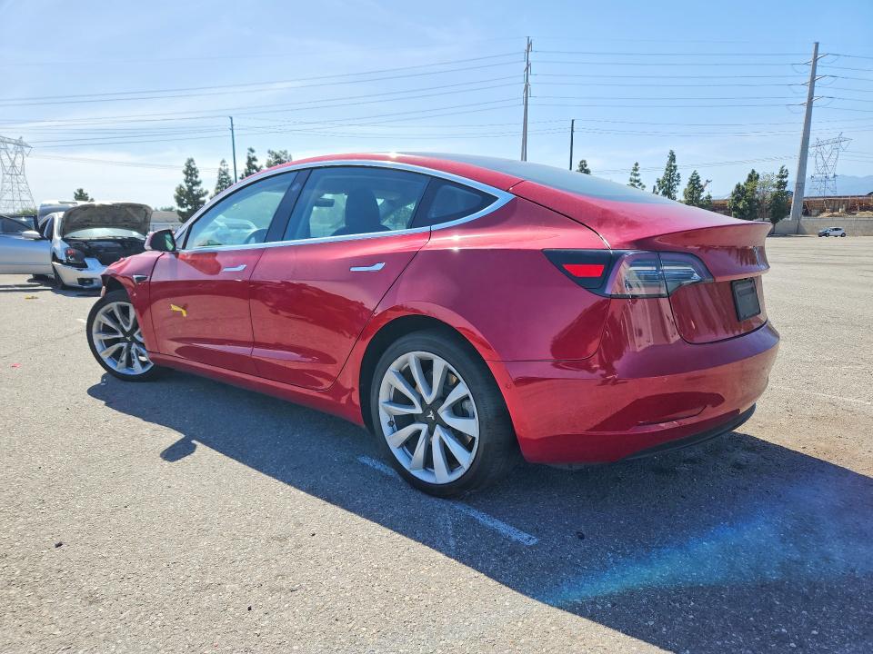 2020 Tesla VIN 5YJ3E1EA3LF645818 COPART salvage auction — FRONT END, Ca - Salvage Certificate, sold $4,350 on 2026-07-02 (photo 2)