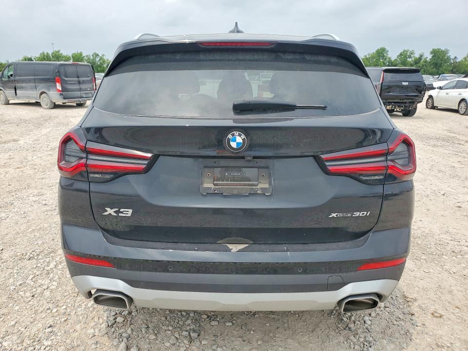 2024 BMW X3 VIN 5UX53DP00R9V52888 COPART salvage auction — FRONT END, Tx - Salvage Vehicle Title, sold $15,600 on 2026-07-10 (photo 6)