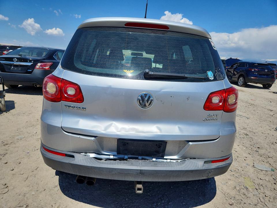2010 Volkswagen Tiguan VIN WVGBV7AX6AW523838 COPART salvage auction — FRONT END, Ut - Certificate Of Title, sold $150 on 2026-07-02 (photo 6)