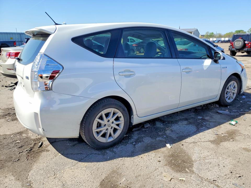2014 Toyota Prius VIN JTDZN3EUXE3358539 COPART salvage auction — FRONT END, In - Cert Of Title-Salvage Title, sold $2,150 on 2026-07-27 (photo 3)