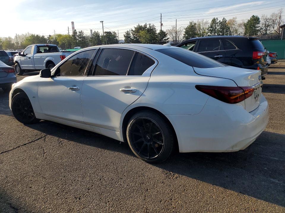 2019 Infiniti Q50 VIN JN1CV7AP1KM110184 COPART salvage auction — SIDE, Ca - Dis/Dlr/Exp Only Clean Title, sold $3,450 on 2026-07-09 (photo 2)