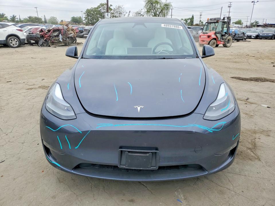 2023 Tesla Model y VIN 7SAYGDEE1PA198593 COPART salvage auction — REAR END, Ca - Salvage Certificate, sold $13,100 on 2026-07-09 (photo 5)