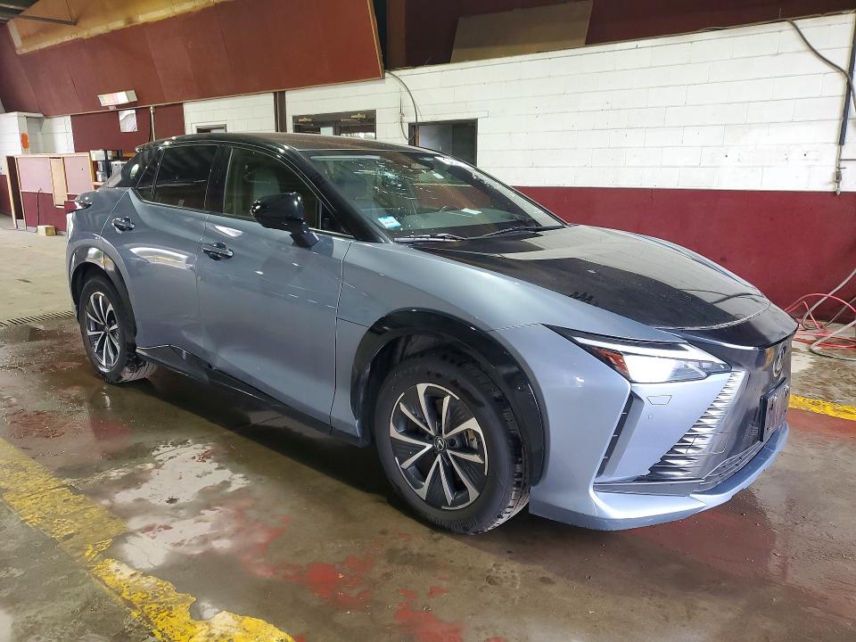 2023 Lexus Rz 450e VIN JTJAAAAB6PA013764 COPART salvage auction — FRONT END, NY - MV-907A SALVAGE CERTIFICATE, sold $12,800 on 2026-07-14 (photo 4)