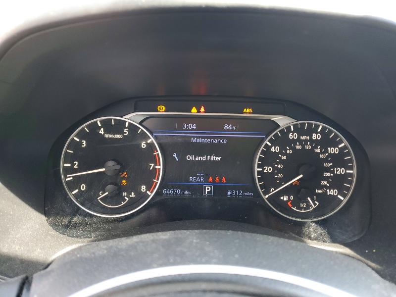 2023 Nissan Altima VIN 1N4BL4DV2PN325104 COPART salvage auction — FRONT END, Md - Cert Of Salvage > 75% Damage, sold $250 on 2026-07-03 (photo 9)