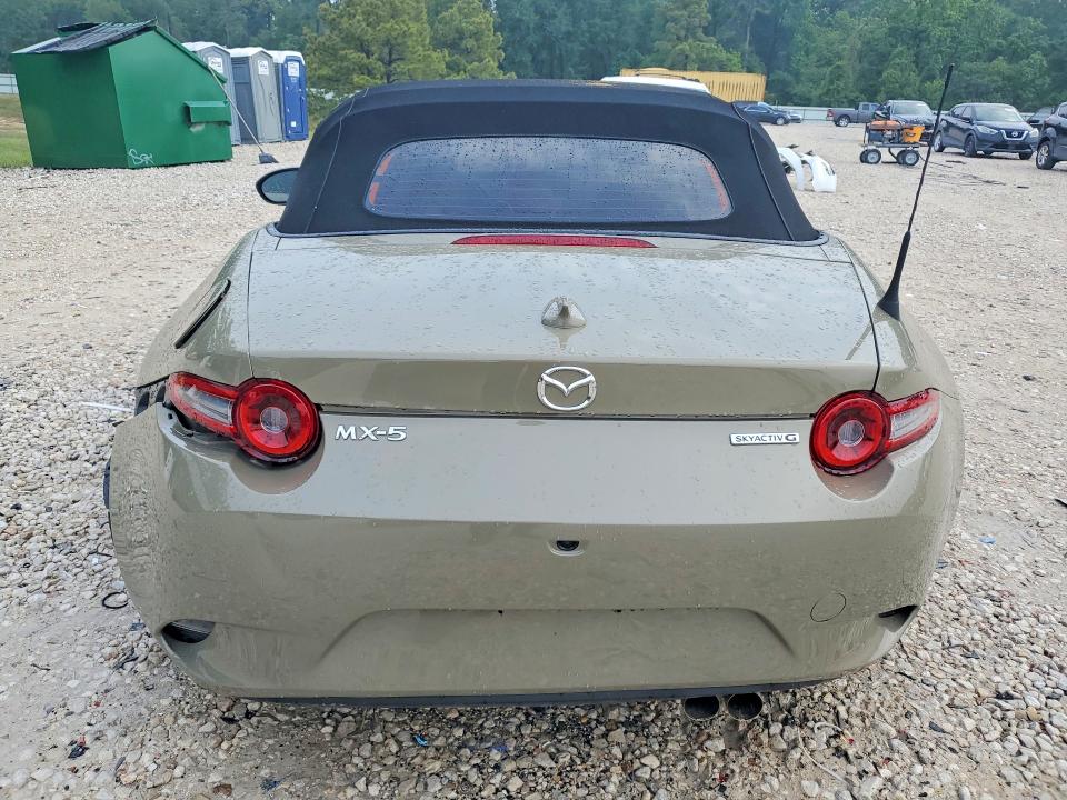 2024 Mazda Mx-5 VIN JM1NDAD74R0600797 COPART salvage auction — FRONT END, Tx - Certificate Of Title, sold $6,400 on 2026-07-21 (photo 6)