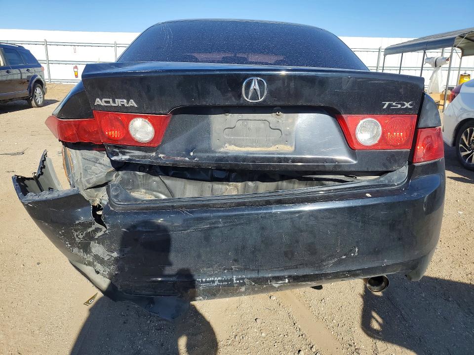 2004 Acura Tsx VIN JH4CL96894C032888 COPART salvage auction — REAR END, Ca - Salvage Certificate, sold $275 on 2026-07-20 (photo 6)