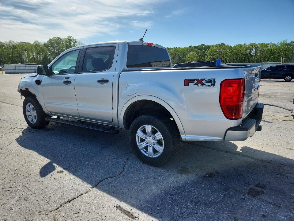 2019 Ford Ranger VIN 1FTER4FH6KLA87002 COPART salvage auction — FRONT END, Mo - Salvage Certificate Of Title, sold $7,900 on 2026-07-28 (photo 2)