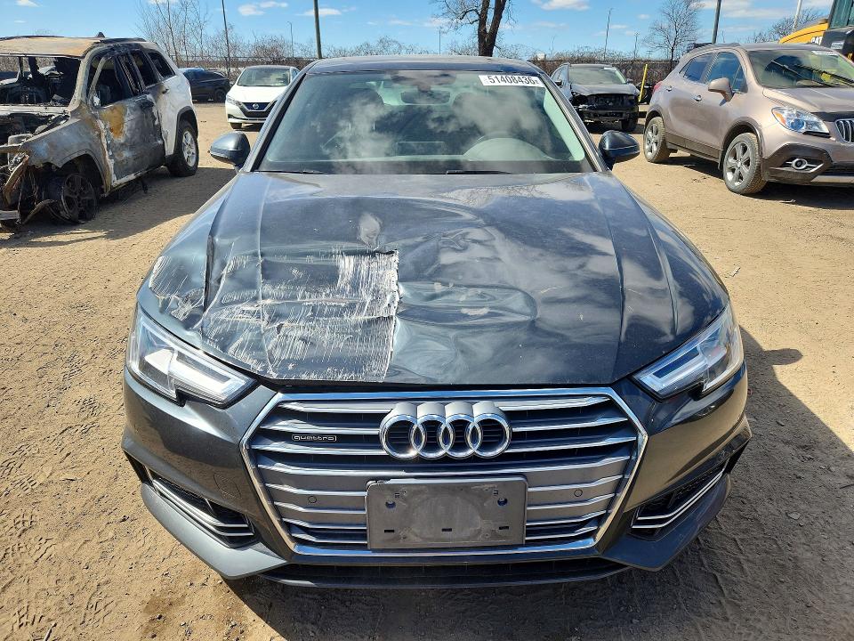 2018 Audi A4 VIN WAUBNAF45JA215926 COPART salvage auction — FRONT END, ON - PERMIT SALVAGE, sold $3,600 on 2026-07-21 (photo 5)