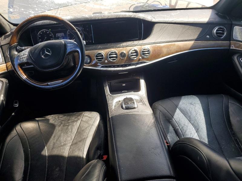 2015 Mercedes-benz S-klasse VIN WDDUG8CB3FA086664 COPART salvage auction — VANDALISM, Ca - Dis/Dlr/Exp Only Clean Title, sold $5,800 on 2026-07-27 (photo 8)