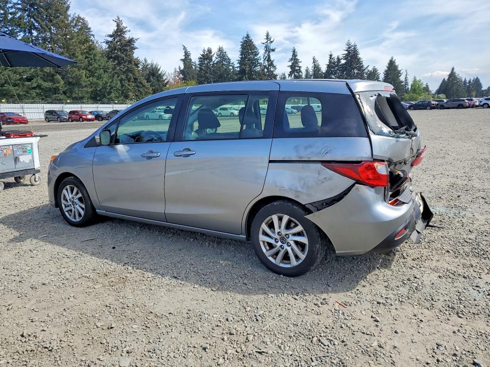 2014 Mazda 5 VIN JM1CW2BLXE0164703 COPART salvage auction — REAR END, Salvage Title, sold $625 on 2026-07-14 (photo 2)