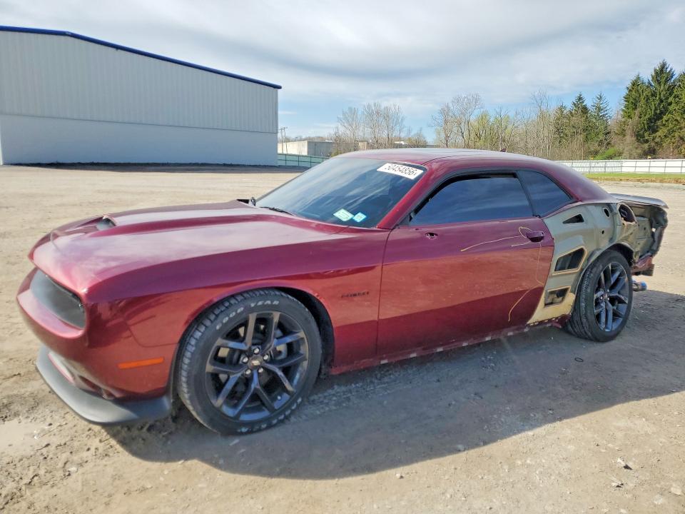 2022 Dodge Challenger VIN 2C3CDZBT7NH247133 — COPART salvage auction photo