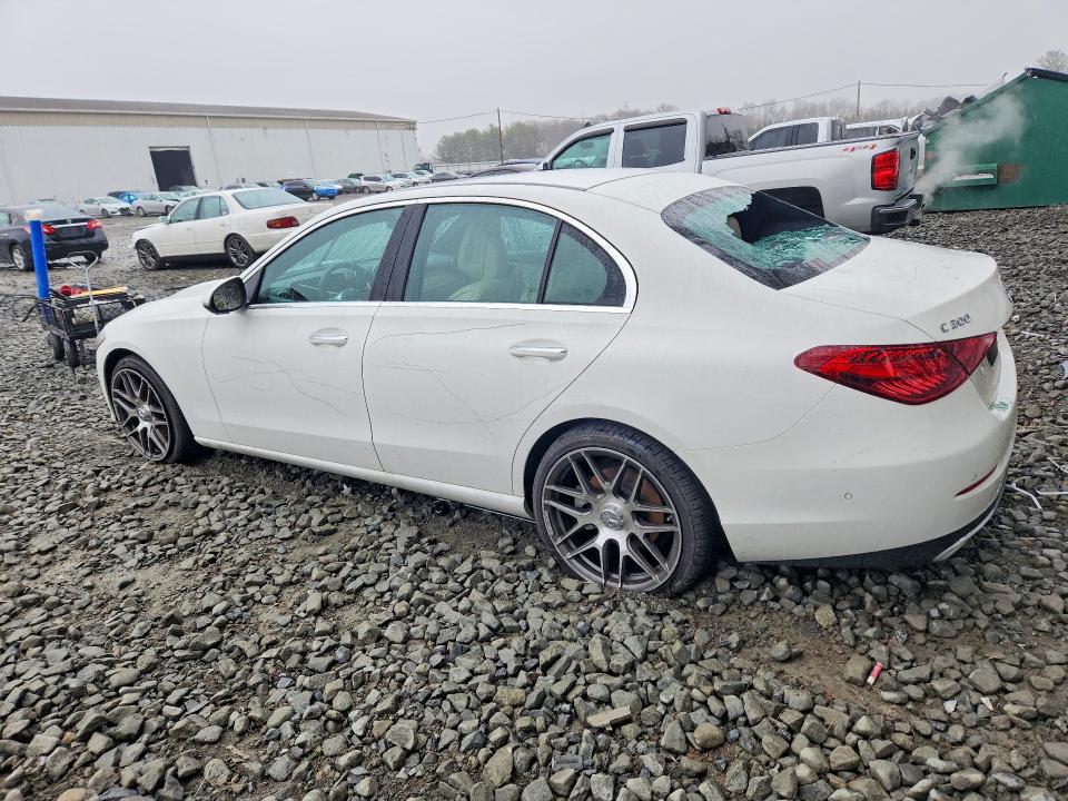 2023 Mercedes-benz C-klasse VIN W1KAF4HB6PR141585 COPART salvage auction — VANDALISM, NJ, sold $18,400 on 2026-07-15 (photo 2)