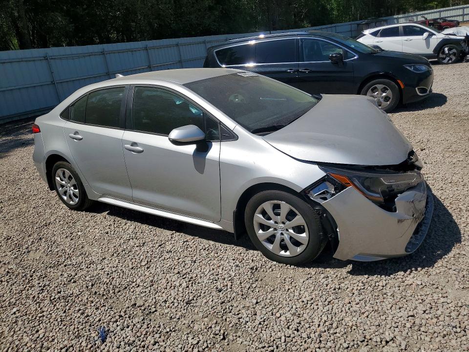 2025 Toyota Corolla VIN 5YFB4MDE0SP345824 COPART salvage auction — FRONT END, Salvage Title, sold $3,150 on 2026-07-31 (photo 4)