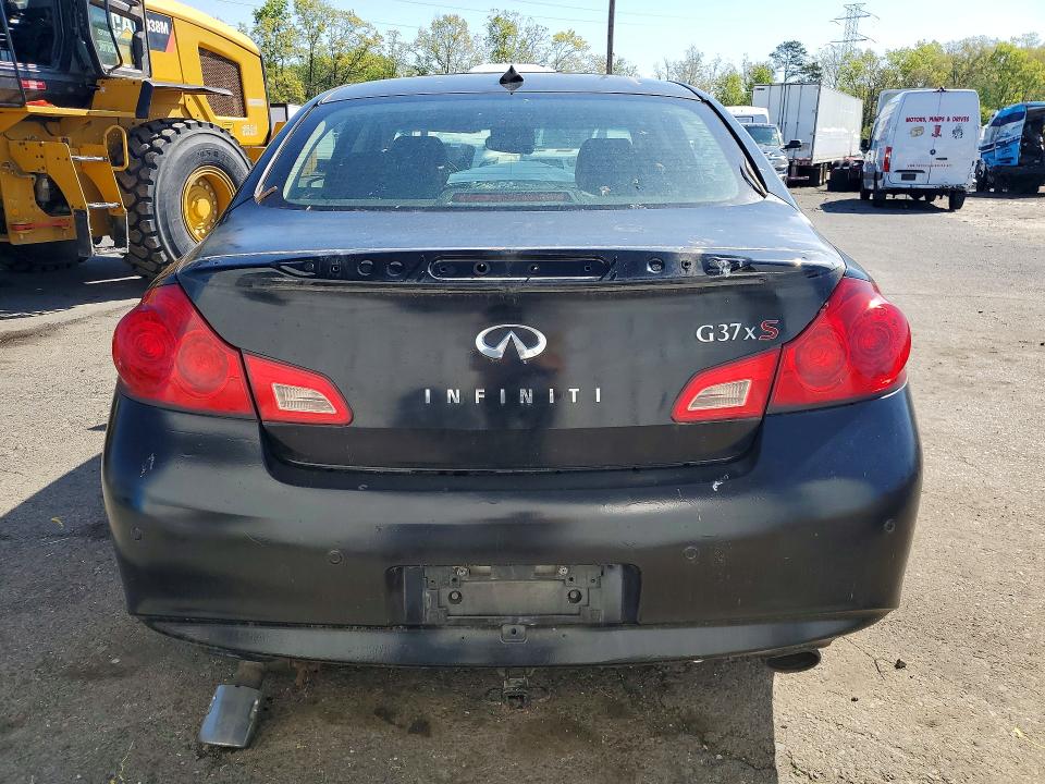 2012 Infiniti G37 VIN JN1CV6AR9CM670418 COPART salvage auction — FRONT END, In - Cert Of Title - Rebuilt Vehicl, sold $300 on 2026-07-14 (photo 6)