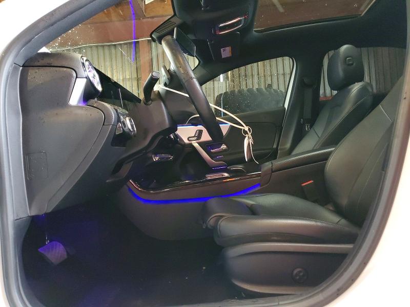 2019 Mercedes-benz A-klasse VIN WDD3G4EB7KW021119 COPART salvage auction — FRONT END, Salvage Title, sold $4,700 on 2026-07-15 (photo 7)