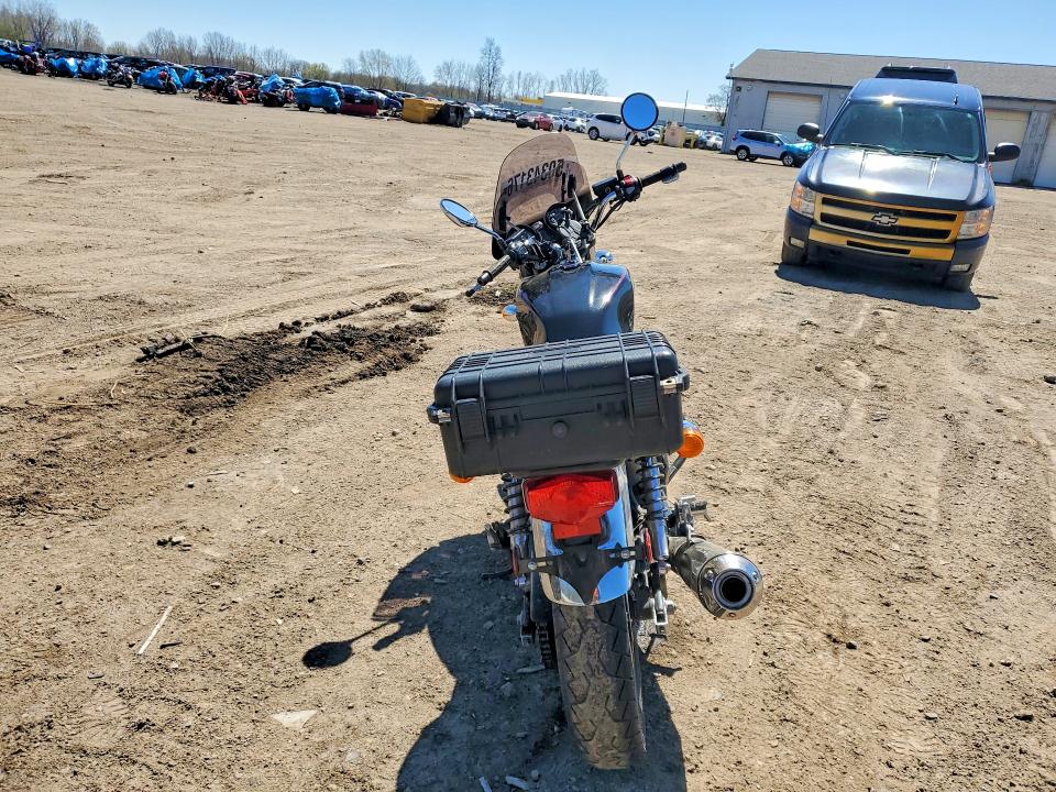 2014 Honda Cb1100 VIN JH2SC6514EK101629 COPART salvage auction — WATER/FLOOD, MI - CERT OF TITLE-FLOOD VEHICLE, sold $1,650 on 2026-07-30 (photo 4)
