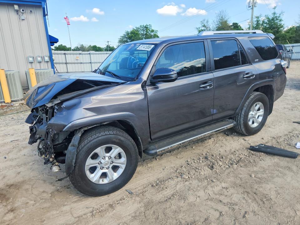 2018 Toyota 4runner VIN JTEZU5JR5J5172224 COPART salvage auction — FRONT END, Ga - Cert Of Title-Salvage, sold $9,700 on 2026-07-06 (photo 1)