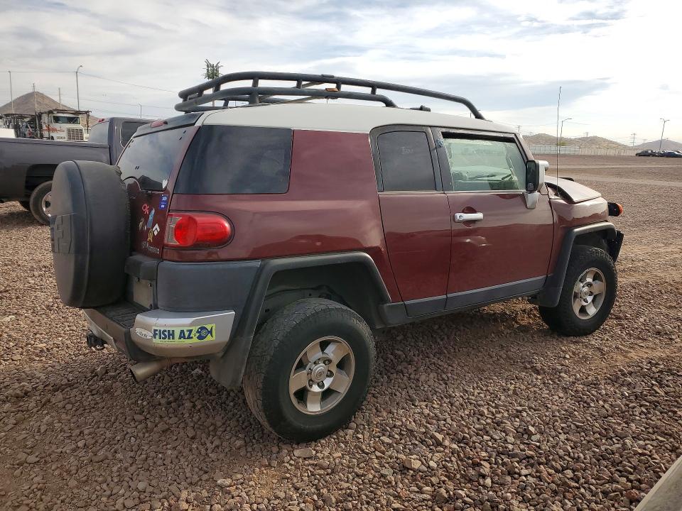 2008 Toyota Fj cruiser VIN JTEBU11F88K009689 COPART salvage auction — FRONT END, Az - Cert Of Title - Salvage, sold $2,800 on 2026-07-07 (photo 3)
